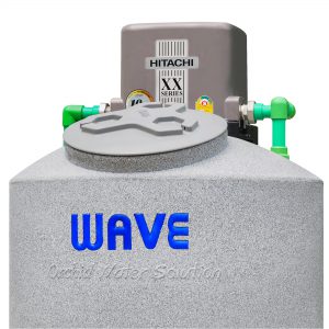 ถังเก็บน้ำบนดิน ถังเก็บน้ำคู่ปั๊ม Orchid-ปั๊ม-Hitachi