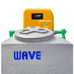 ถังเก็บน้ำบนดิน ถังเก็บน้ำคู่ปั๊ม Orchid-ปั๊ม-Mitsubishi