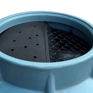 แผ่นกั้นกากเต็มใบ