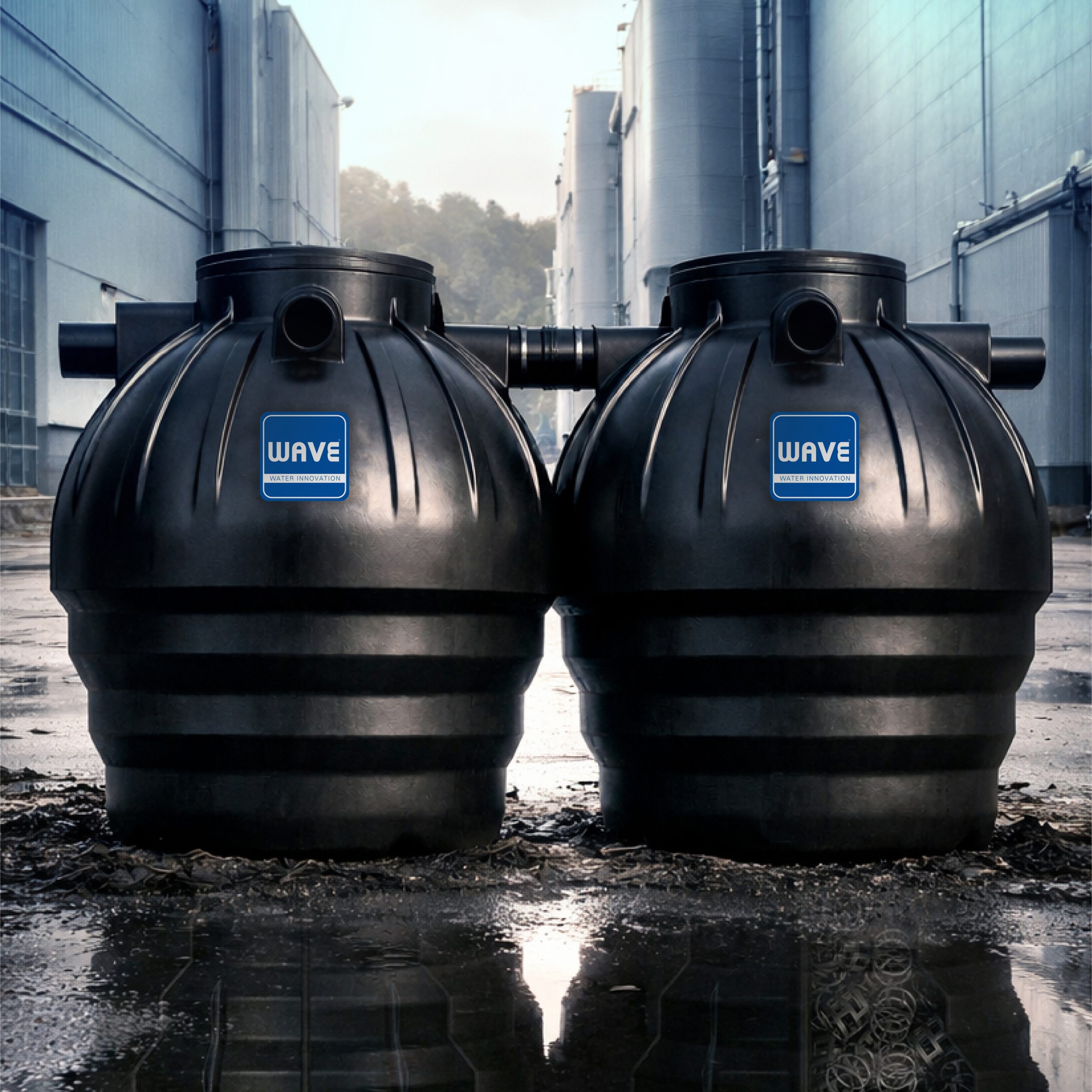 ถังบำบัดน้ำเสีย ระบบถังคู่ ALL IN ONE ZEP DUO SYSTEM X4-08+